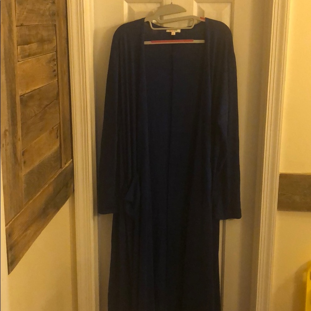 LuLaRoe Blue/Black Sarah